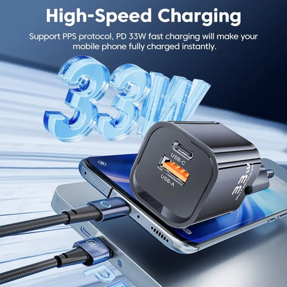 Chargeur Type C - Rapide 33watts