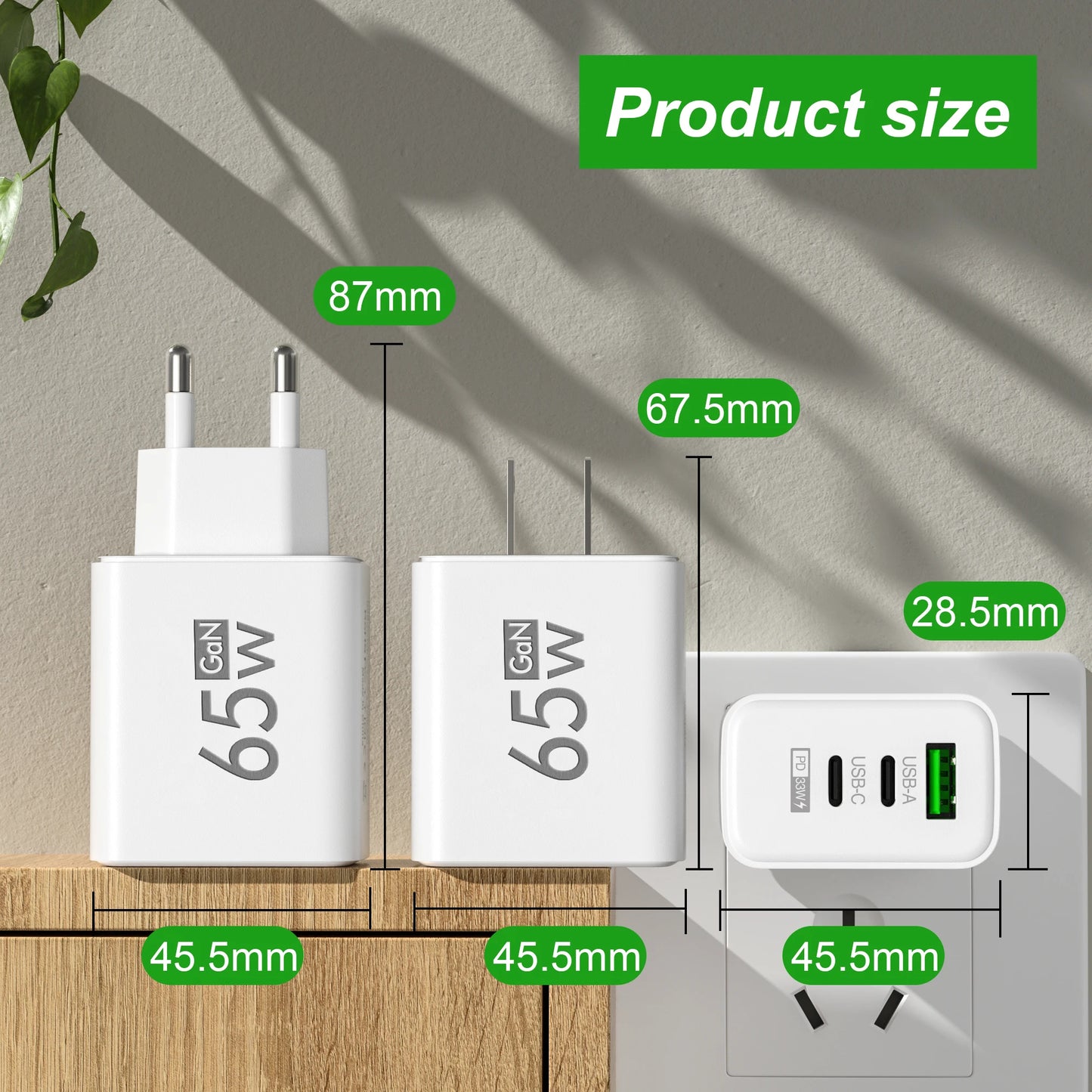 Adaptateur Chargeur Type-C / USB